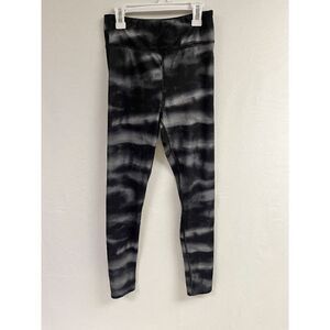 SO Womens Active wear High-rise Yoga pants Gray Tie Dye Size Medium